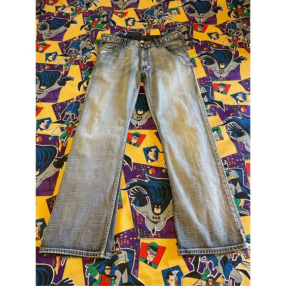 Silvertab Size 36 x 32 Boot Cut Levi’s Men Used Blue Distressed Faded - Picture 7 of 8